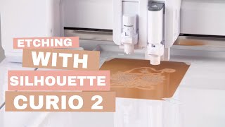 Got a brand new Silhouette Curio 2? Let Kelly Wayment show you how to get started with etching