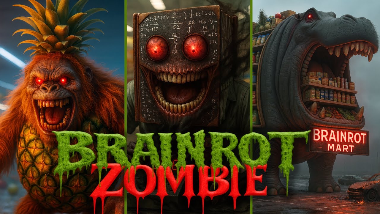 Zombie Brain Rott BRAINROT ZOMBIE: BRAINROTMART | PART 52 | OFFICIAL MUSIC VIDEO - YouTube
