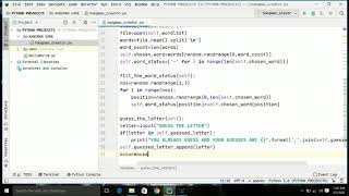 Hangman Game Using Python | Game In Python