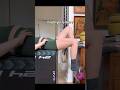 This is definitely helping me on getting my press. #calisthenics #hipflexorstrength #lsit