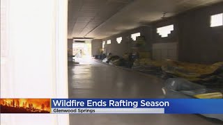 Grizzly Creek Fire Forces An Early End To The Rafting Season