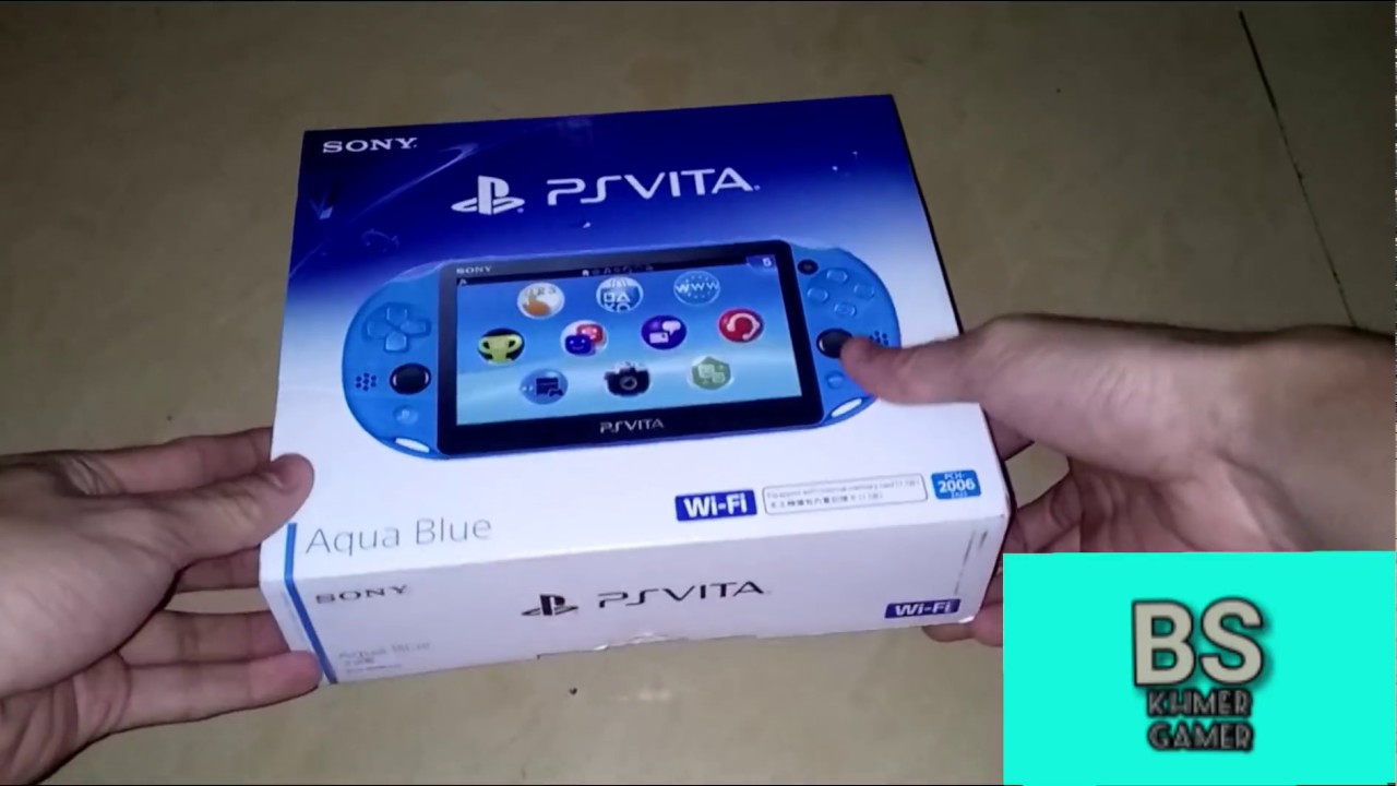 PS VITA 2000(slim) unboxing តម្លៃ250/BS Khmer Gamer 🇰🇭 YouTube