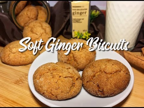 Soft Ginger Biscuits Recipe | South African Recipes | Step By Step Recipes | EatMee Recipes