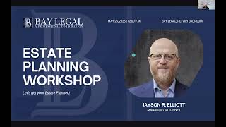 Estate Planning Webinar with Bay Legal PC | May 26, 2026