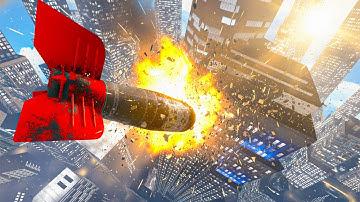 Testing Every NUCLEAR Bomb in a Night City in GMod!