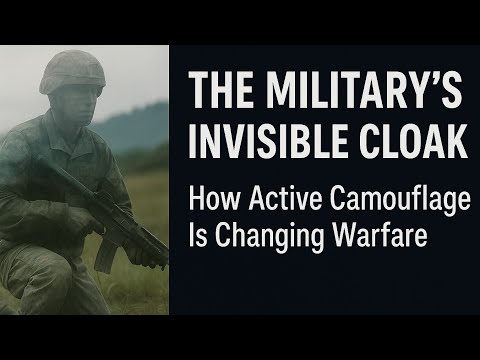 The Military’s Invisible Cloak: How Active Camouflage Is Changing Warfare #ActiveCamouflage