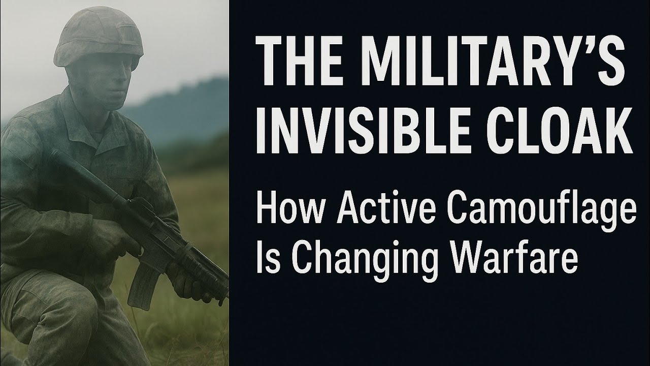 The Military’s Invisible Cloak: How Active Camouflage Is Changing Warfare 