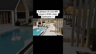 NFL Player Zack Wilson’s Utah Backyard