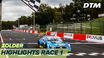 Audi title fight comes to a head! | Highlights Race 1 | DTM Zolder 2020
