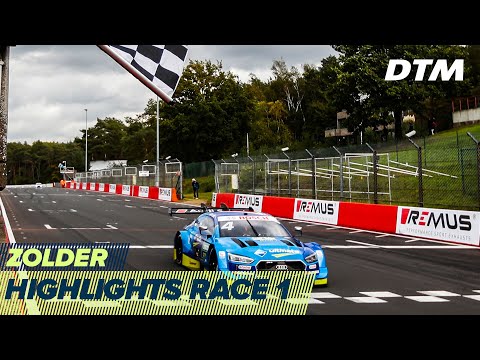 Audi title fight comes to a head! | Highlights Race 1 | DTM Zolder 2020