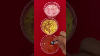 Zoom White And Read Video Slime Asmr