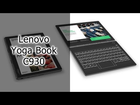 ОБЗОР | Портативный ноутбук Lenovo Yoga Book C930