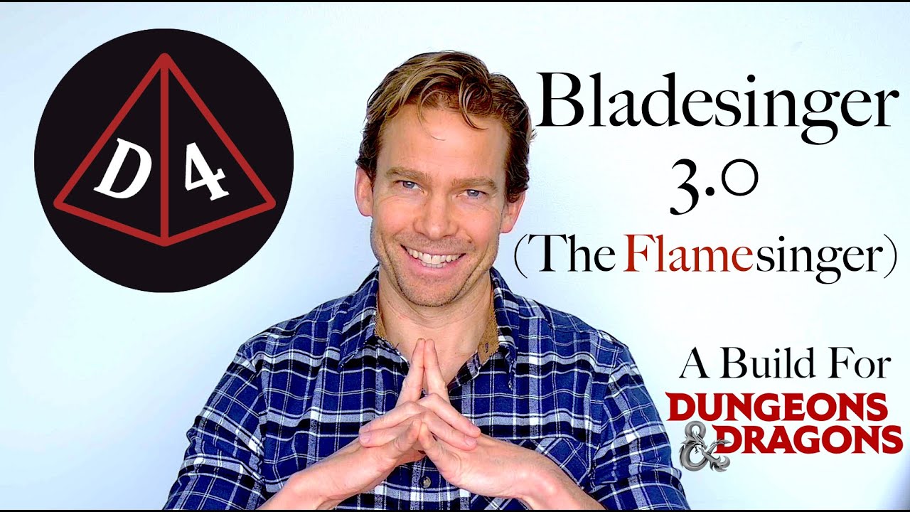 Bladesinger 3.0 (The Flamesinger) D&D 130 YouTube