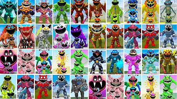 EVOLUTION OF NEW ALL FORGOTTEN SMILING CRITTERS POPPY PLAYTIME CHAPTER 3 In Garry