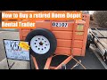 How to Buy a Home Depot Rental Trailer