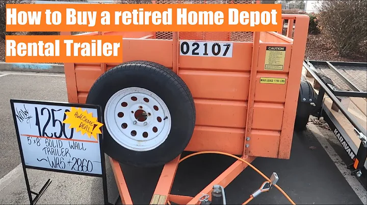 Ultimate Guide: Buying a Home Depot Rental Trailer