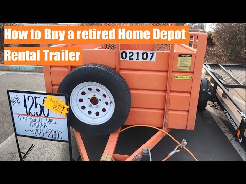 Video: ¿Puede alquilar un remolque en Home Depot?