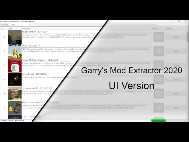 Gmad - Easy Addon Extractor [Garry's Mod] [Modding Tools]