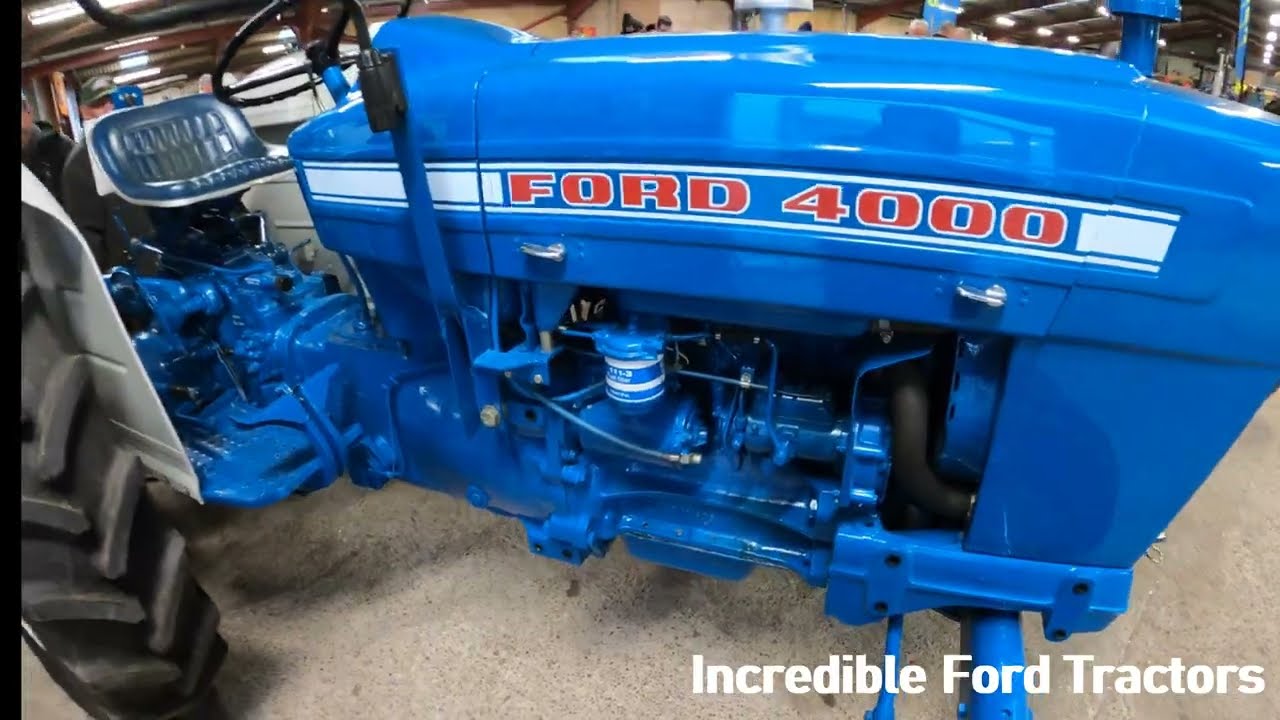 1970 Ford 4000 3.3 Litre 3-Cyl Diesel Tractor (60 HP)
