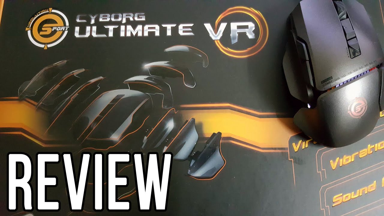 [Review] Neolution E-Sport Cyborg Ultimate VR Gaming Mouse ~ !