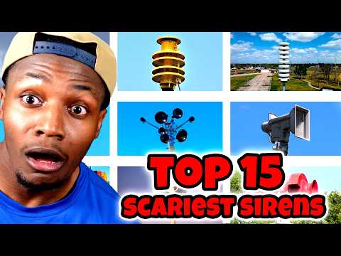 THE TOP 15 SCARIEST SIREN SOUNDS IN REAL LIFE!
