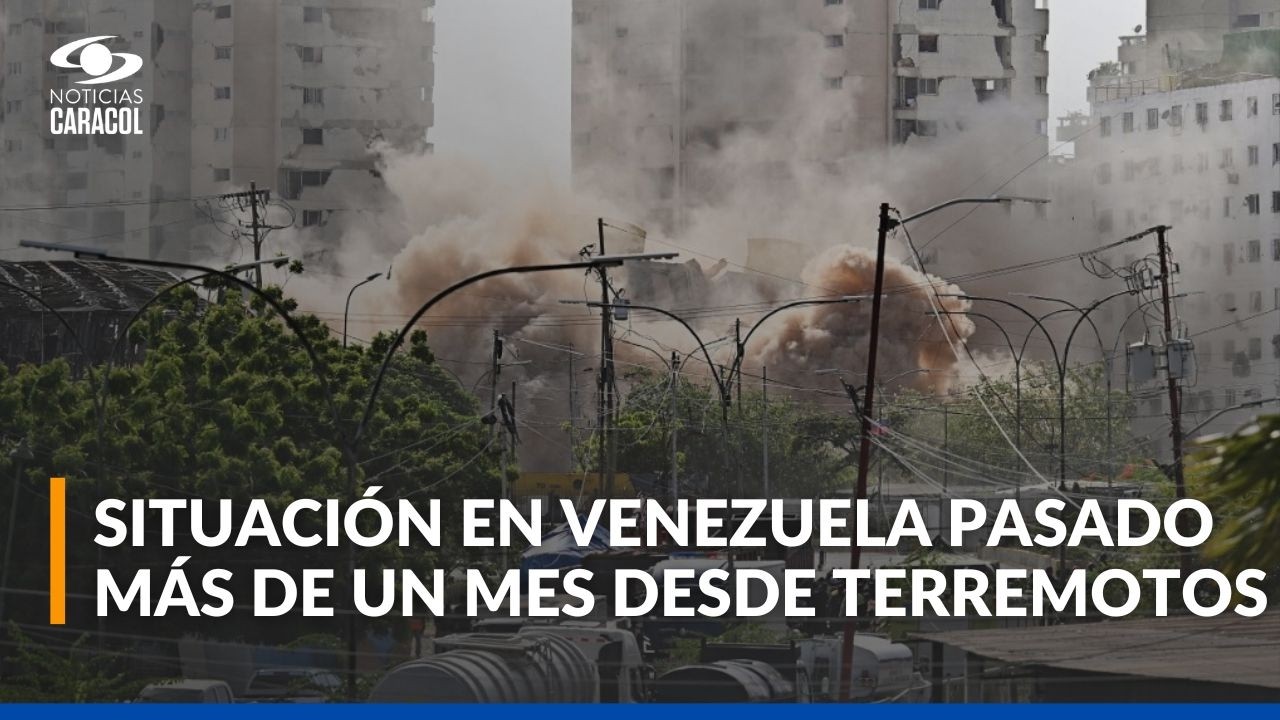 Así se vive en Venezuela tras un mes desde terremotos: damnificados siguen buscando a seres queridos