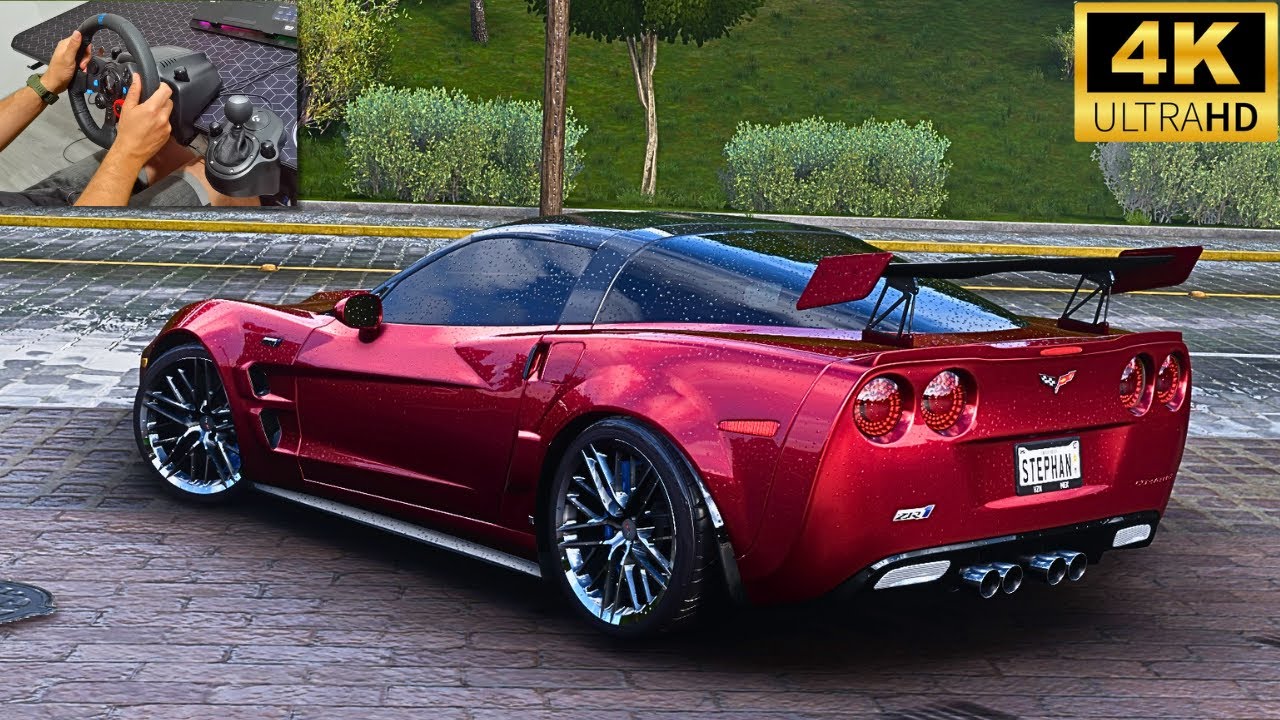 CHEVROLET CORVETTE ZR1 2009 | Forza Horizon 5 | Steering Wheel Gameplay