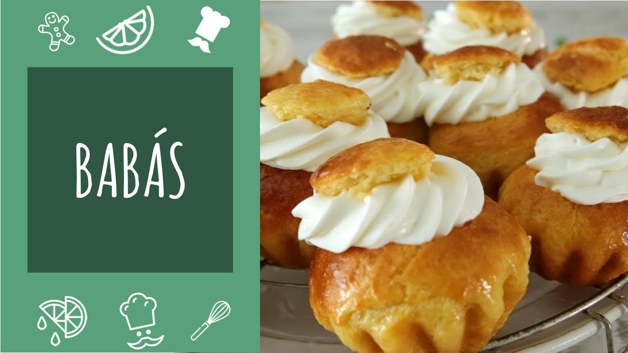 Babás (Queques recheados com rum)
