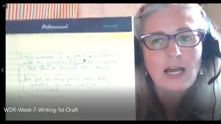 Week 7 - Writing Your First Draft