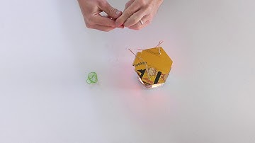 Making micro:bit Lanterns Step 8:  Holding the lid shut
