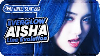 AISHA (EVERGLOW) – Line Evolution (All Title Tracks Until 'SLAY')