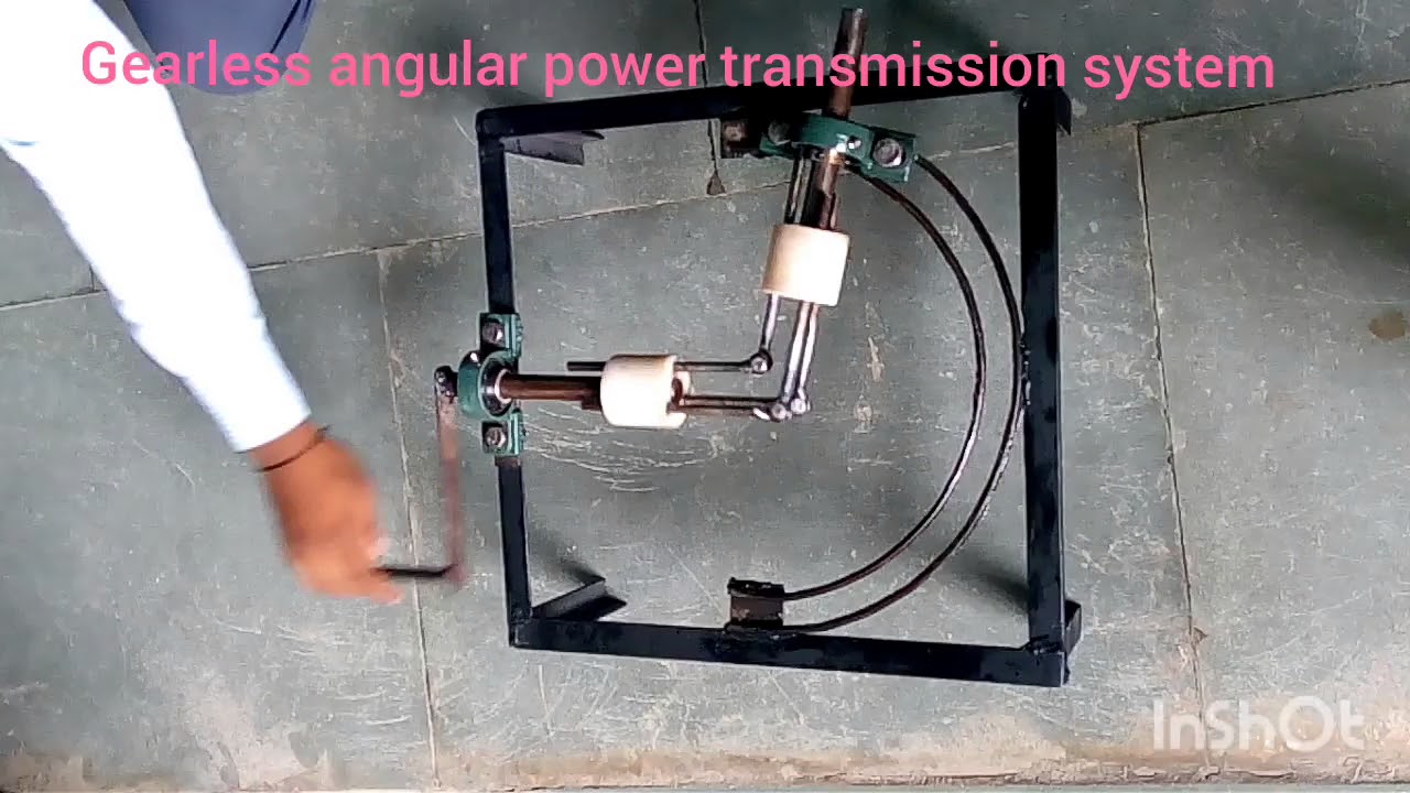 Gearless Angular Power Transmission System - YouTube