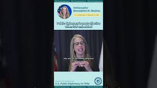 Public diplomacy is most effective when it is embedded. #Chile #USambassador #Diplomacy Public diplomacy is most effective when it is embedded. #Chile #USambassador #Diplomacy