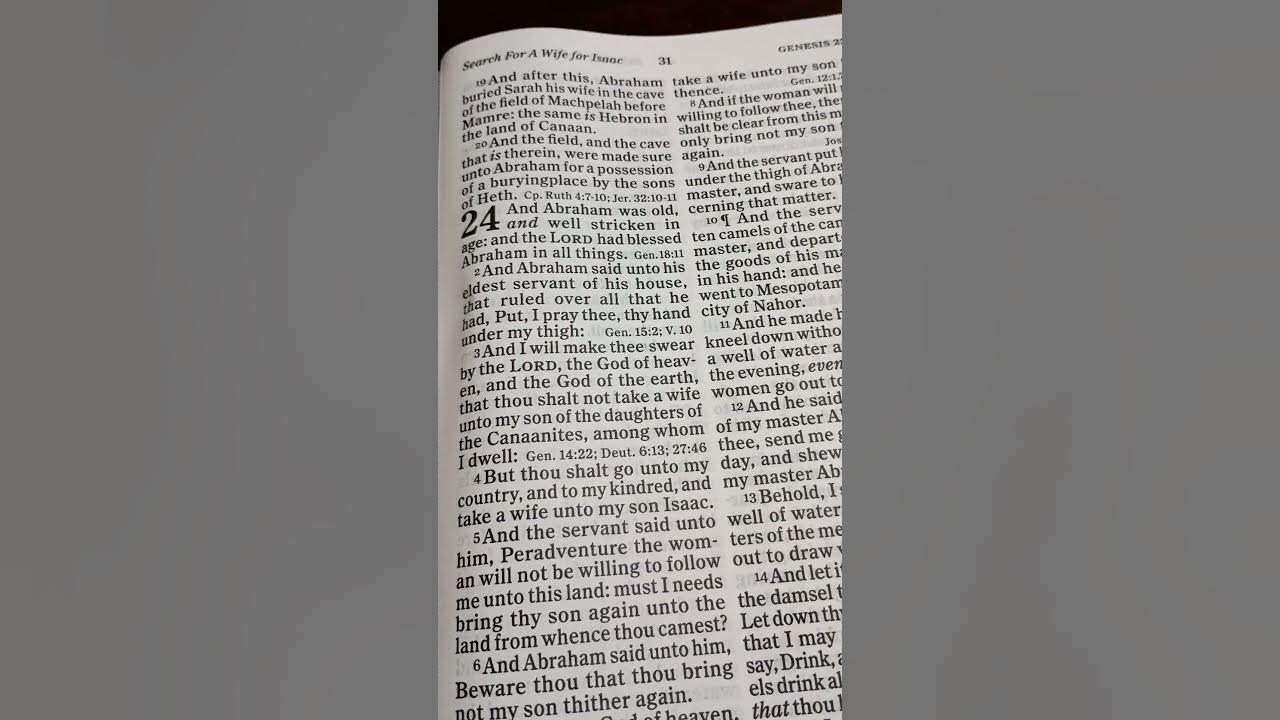 Bible Reading Genesis Chapter 24 Verse 1 4 bible biblereading bible-reading-genesis-chapter-24-verse-1-4-bible-biblereading
