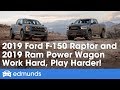 Ford F-150 Raptor and Ram Power Wagon — 2019 Off-Road Truck Review