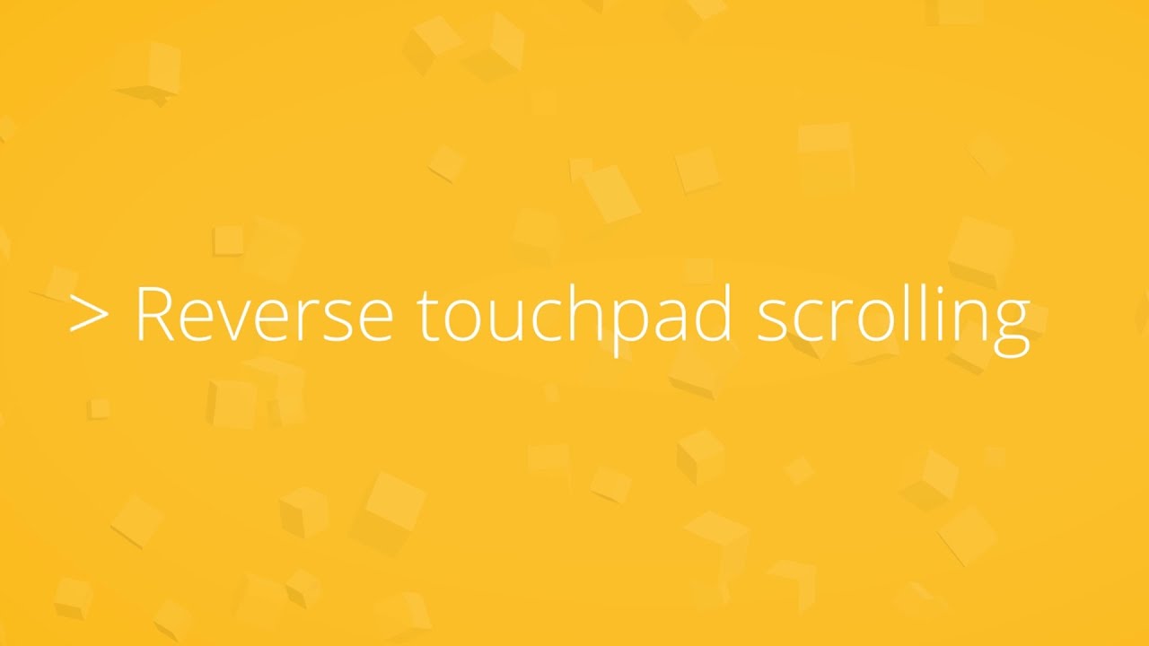 Reverse Touchpad Scrolling Direction In Windows 10 YouTube Reverse Touchpad Scrolling Direction In Windows 10 YouTube