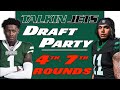   talkin jets live draft party   4th  7th round reactions