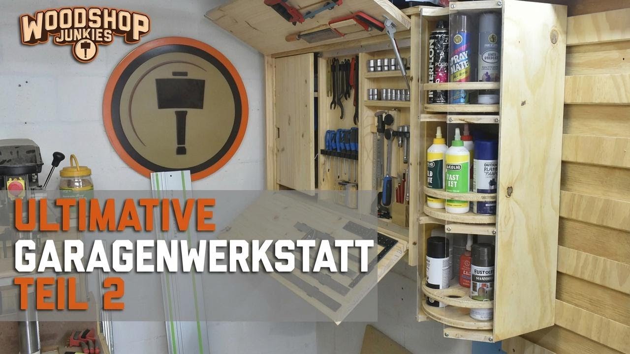 Mehr Platz in der Werkstatt: So bewahrst du Sprühdosen & Chemikalien clever auf