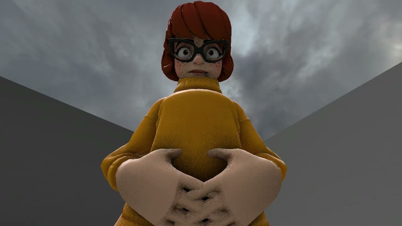 girl fart animation