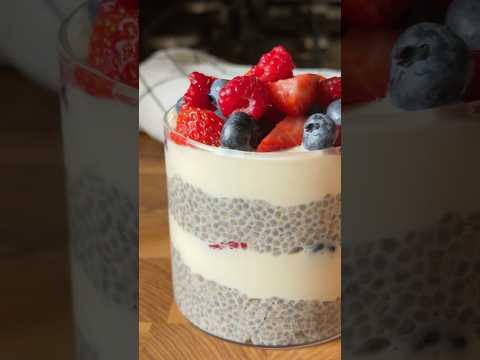High-Protein Chia Pudding (24g Protein)