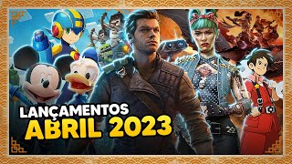 TOP 40 NOVOS JOGOS - LANÇAMENTOS DE ABRIL 2023 (Switch, PC, PS4, PS5, Xbox One, Series X)