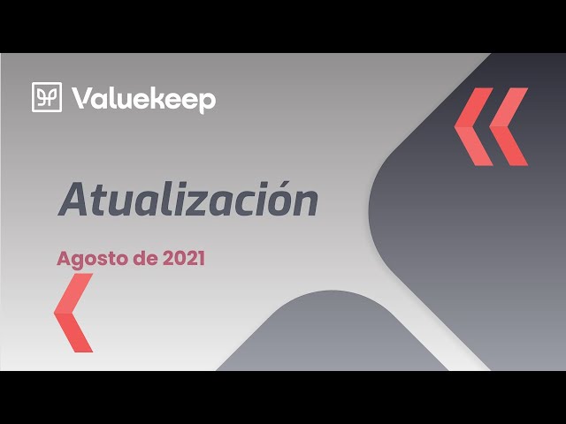 Valuekeep GMAO - Actualización (Julio 2021)