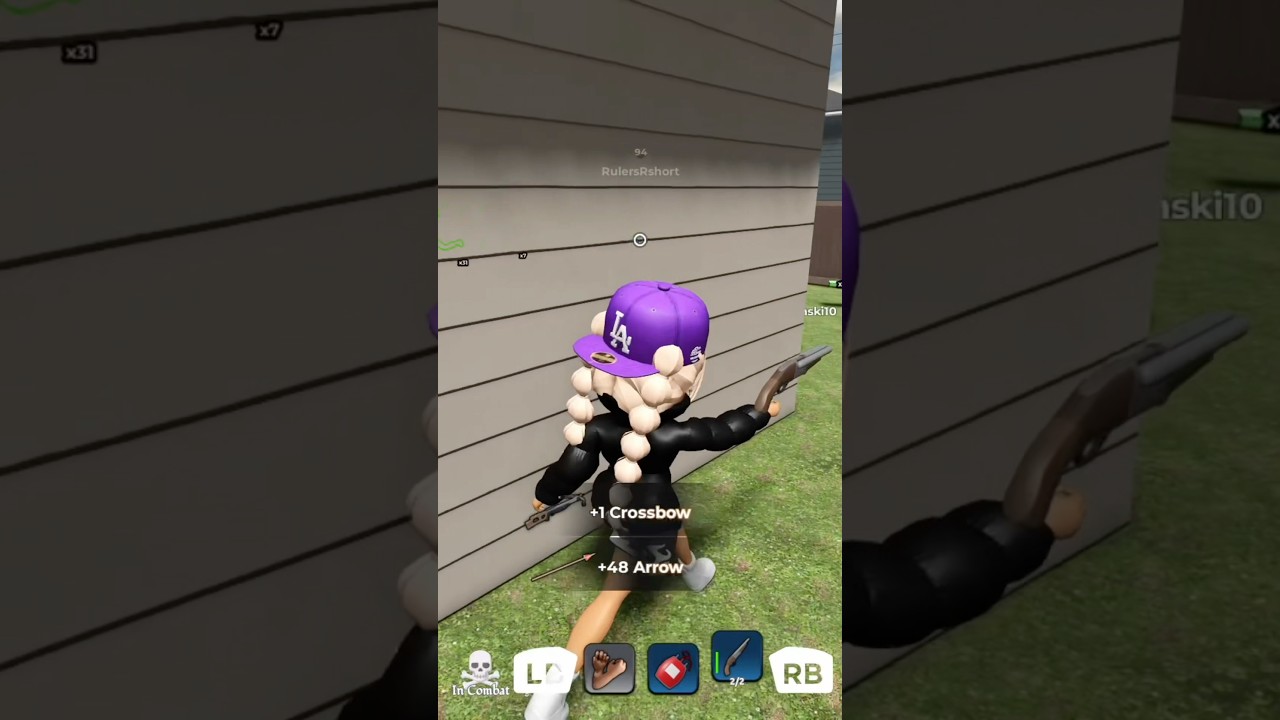 I gotta run the crossbow now 🙂‍↕️ 