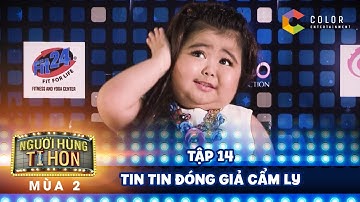 Người hùng tí hon 2| tập 14 (chung kết): Cười đau bụng với màn đóng giả giám khảo Cẩm Ly của Tin Tin