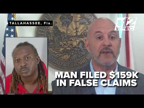 Florida man accused of filing more than $159,000 in fraudulent health insurance claims