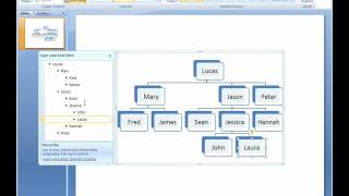 Office 2007 Demo: Create a family tree