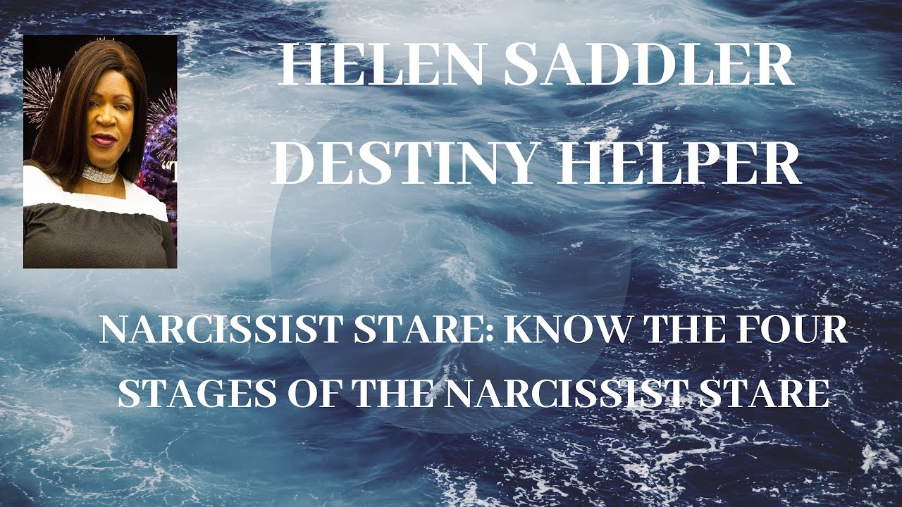 Narcissist Stare: Know The Four Stages of the Narcissistic Stare🌹