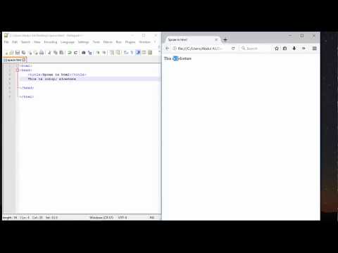 How To Create Space in HTML