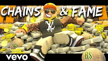 🎵 CHAINS & FAME 🎵 (Roblox Rap Music Video)