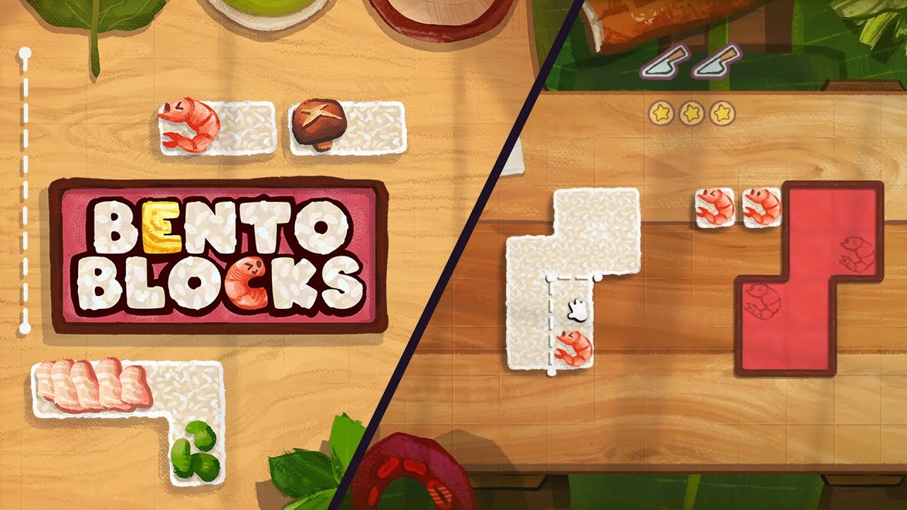 [LET'S PLAY] Bento Blocks | DEMO | "Slicing Snacks to Size!"